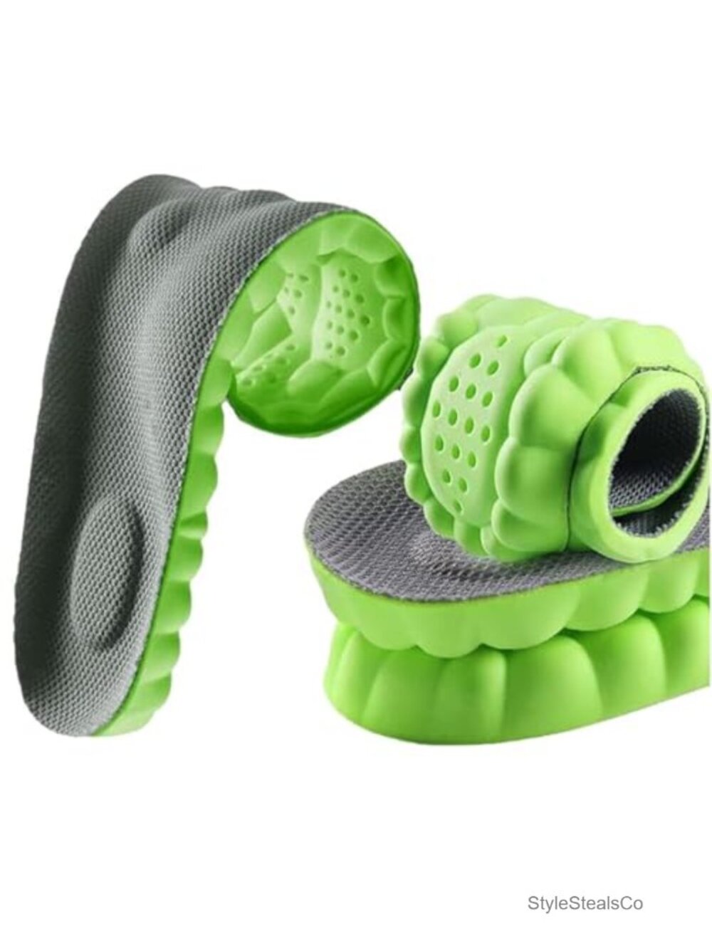 4D Cloud Memory Foam Insoles with Arch Support for Men Women - Super Soft Shoe